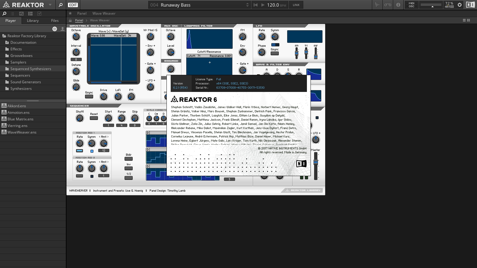 reaktor 5 factory library download